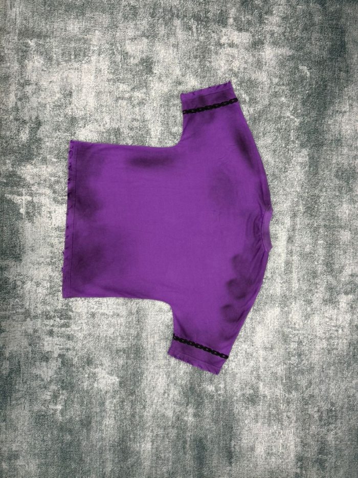 Custom Mens Boxy Cropped Oversized Distressed Tshirt - 图片 4