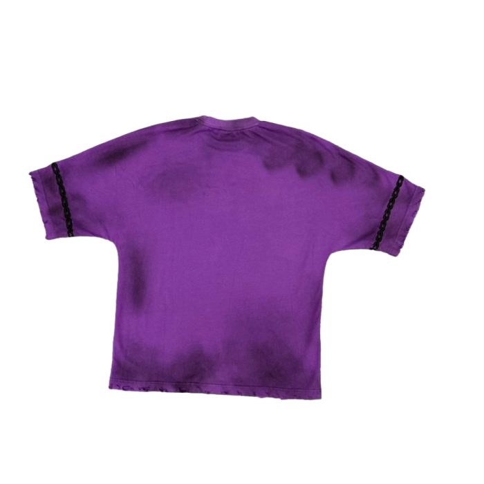 Custom Mens Boxy Cropped Oversized Distressed Tshirt - 图片 2